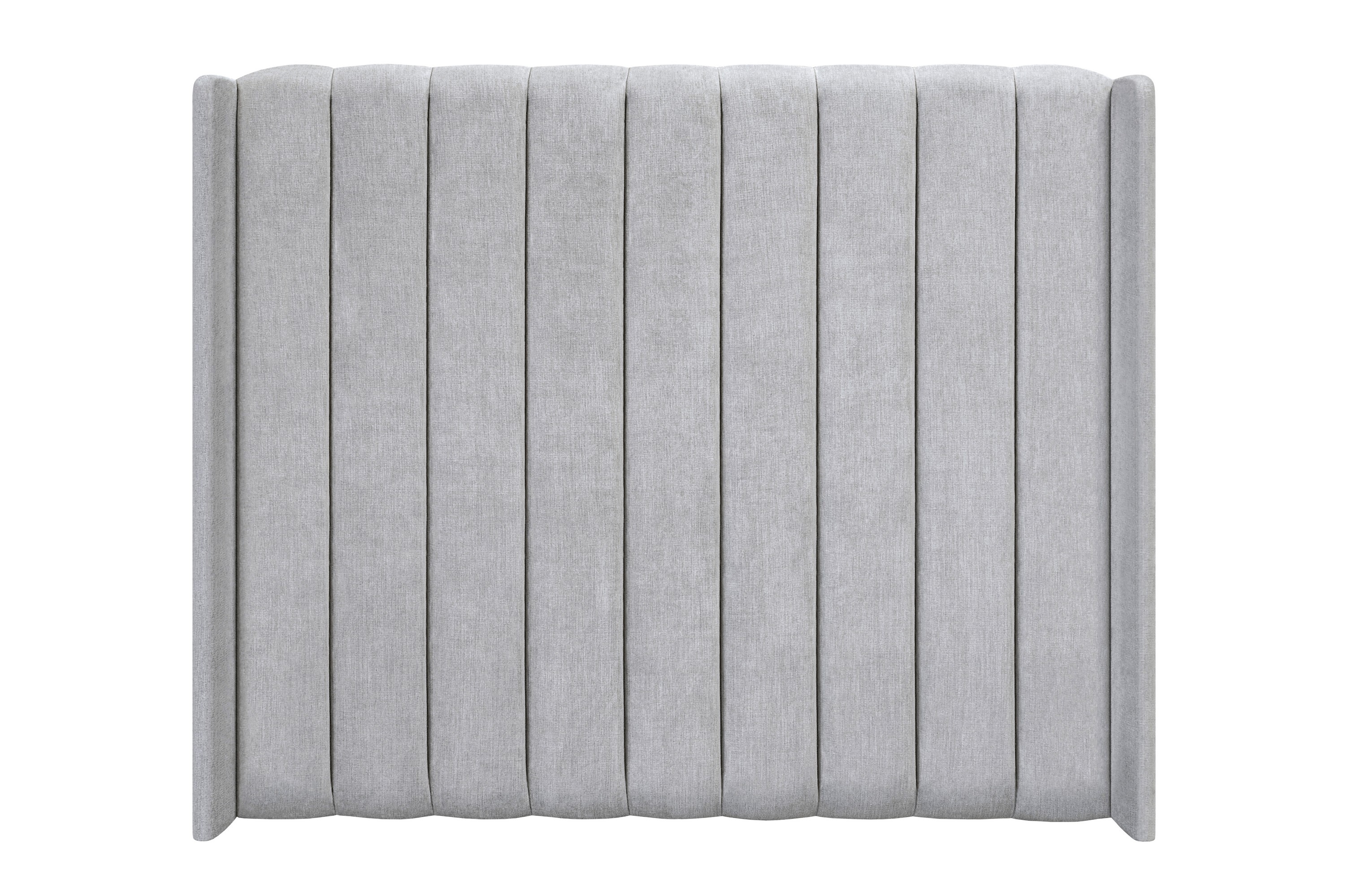 joluma sänggavel 140 line ljusgrå -