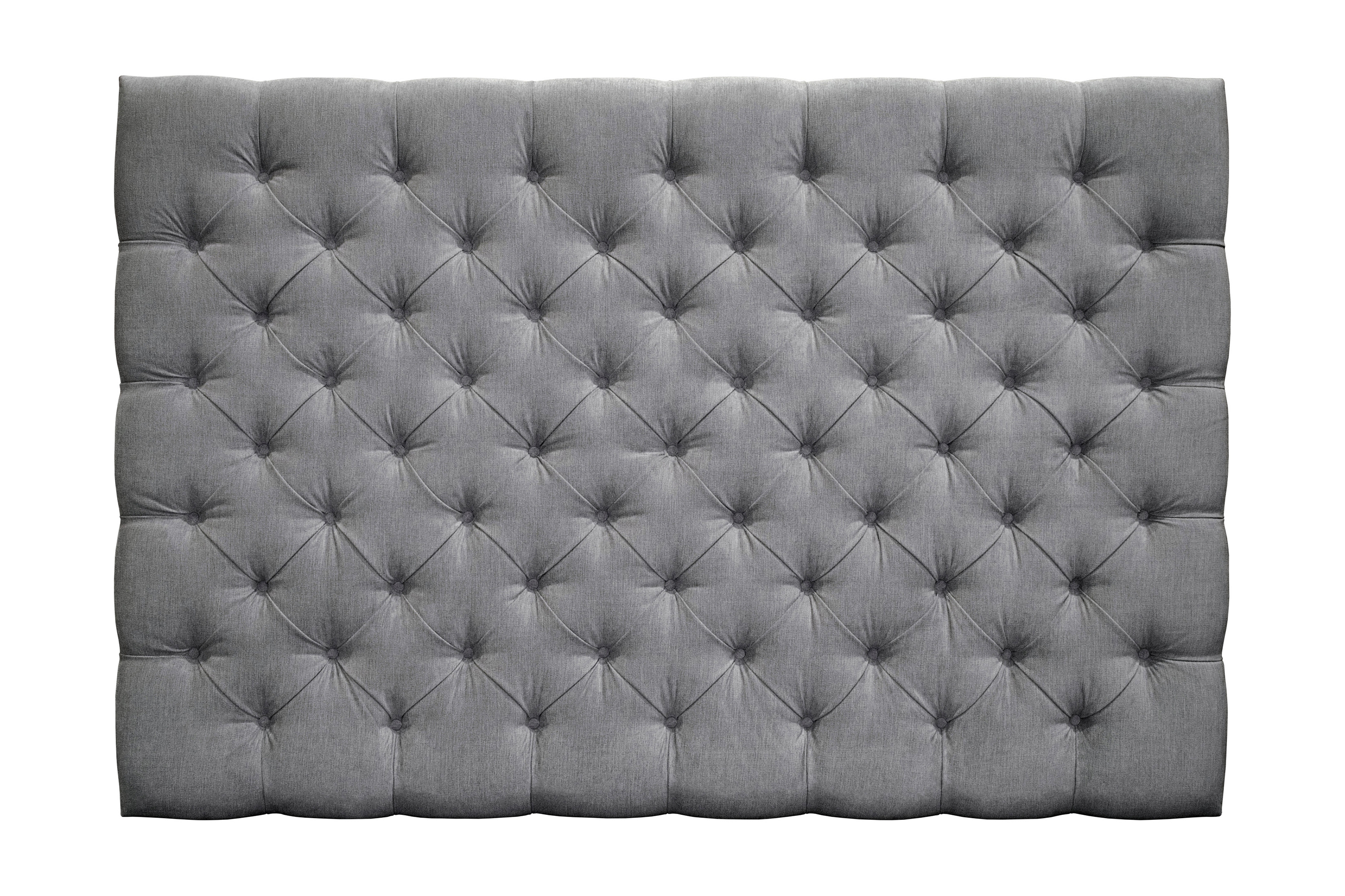 joluma sänggavel 160 knappar grå -