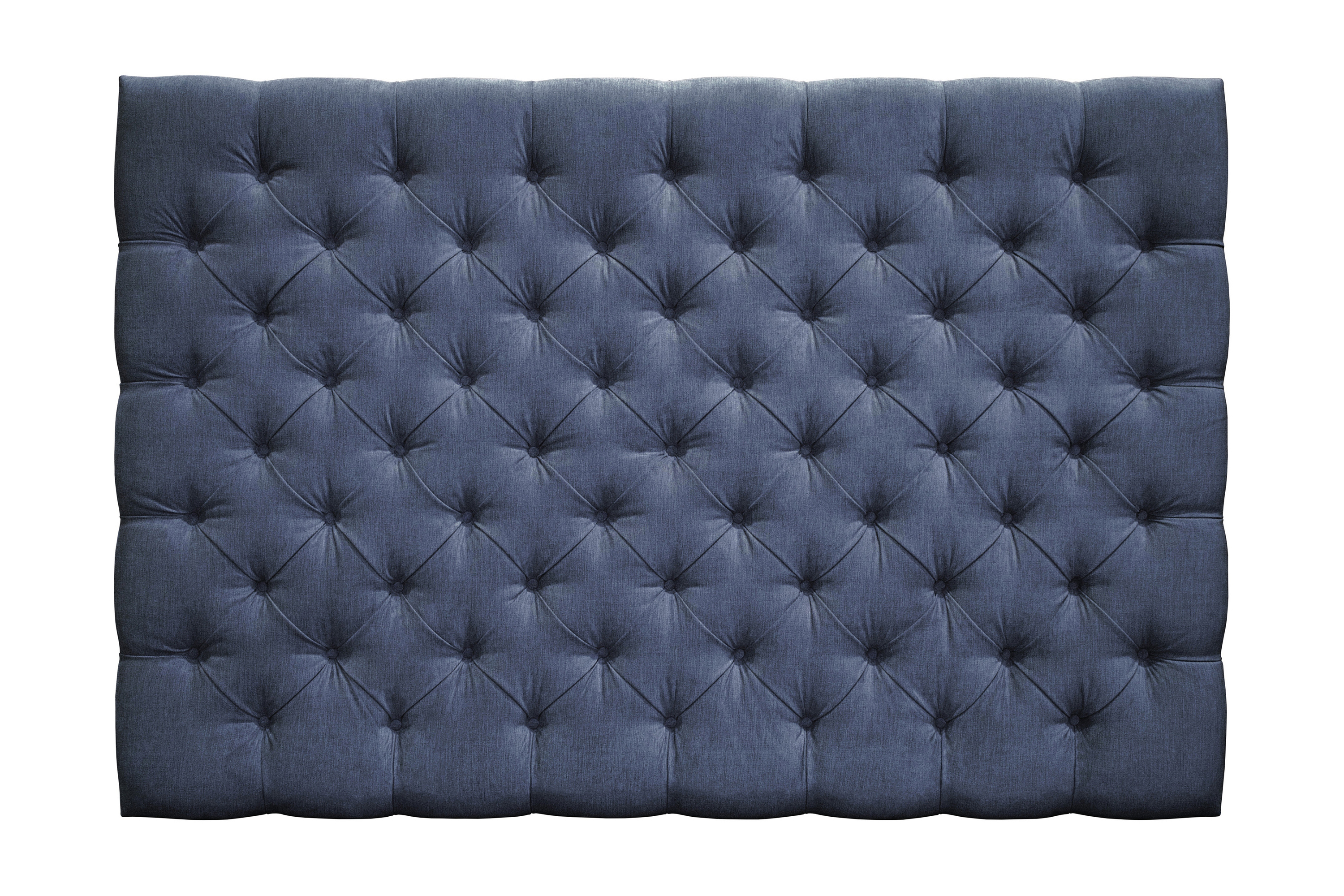 joluma sänggavel 160 knappar mörkblå -