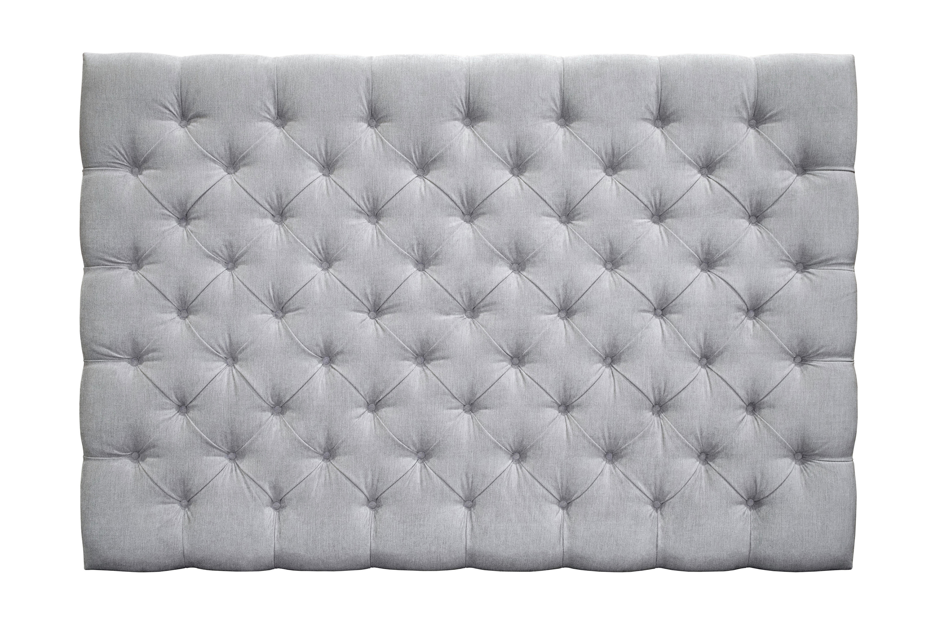 joluma sänggavel 180 knappar ljusgrå -