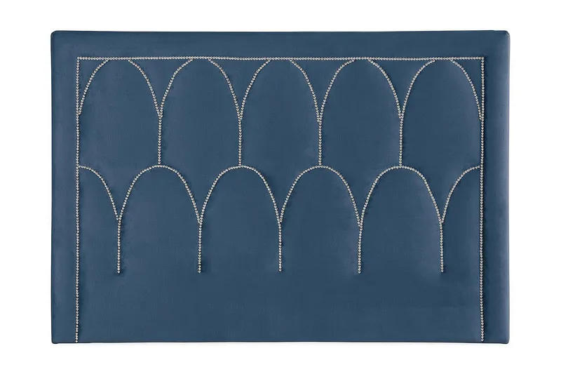 Leva Sänggavel 180cm - Mörkblå/Sammet - Möbler - Sovrum - Sänggavlar