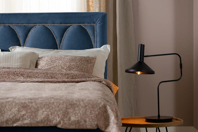 Leva Sänggavel 180cm - Mörkblå/Sammet - Möbler - Sovrum - Sänggavlar