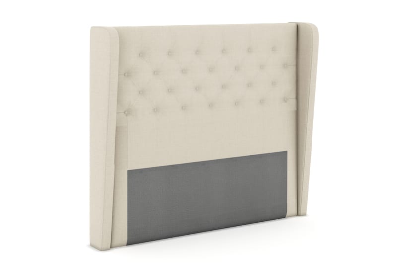 LEXI Sänggavel 160 med Sidor Beige - Möbler - Sovrum - Sänggavlar