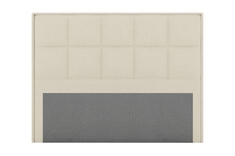 LEXI Sänggavel 180 Rutig Beige - Möbler - Sovrum - Sänggavlar