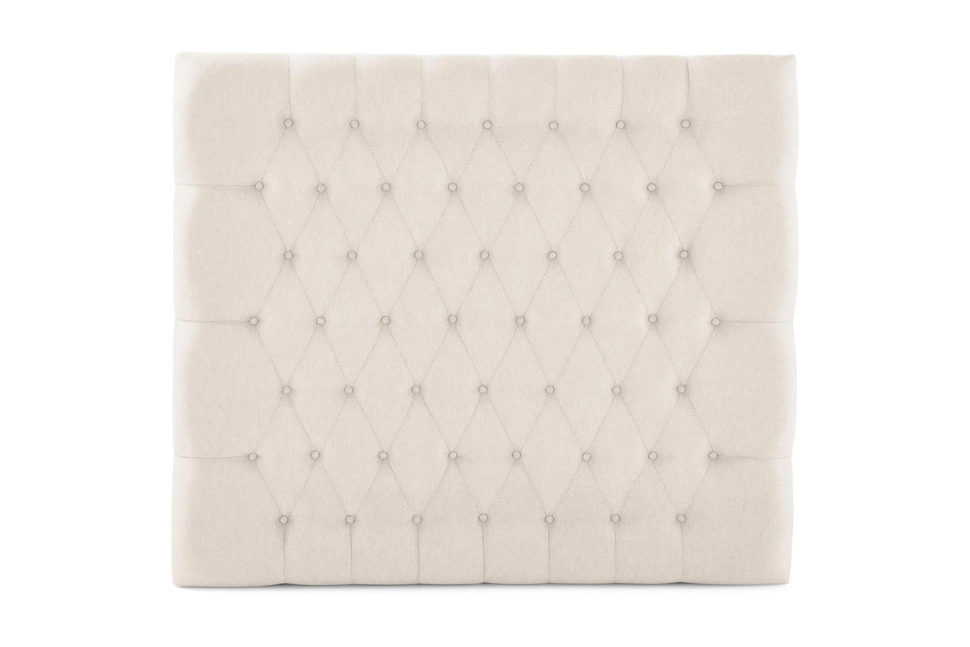 lucky diamant sänggavel 120 cm - beige