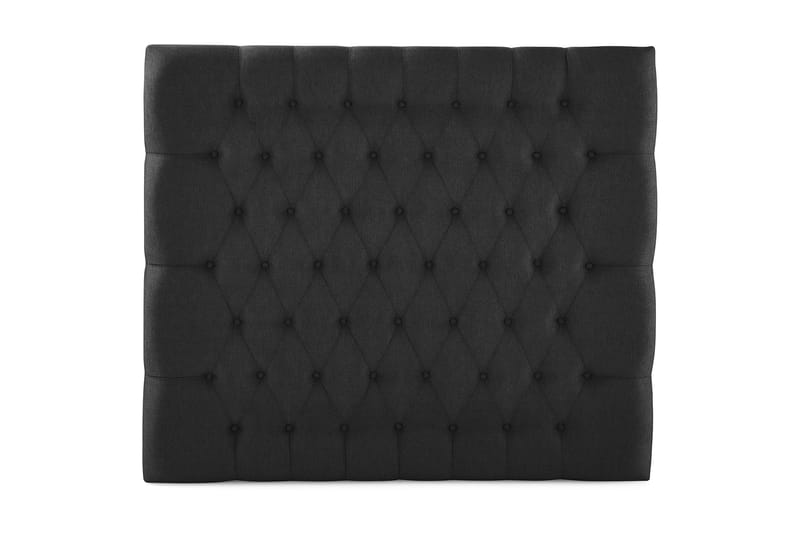 Lucky Diamant Sänggavel 140 cm - Svart/Grå - Möbler - Sovrum - Sänggavlar