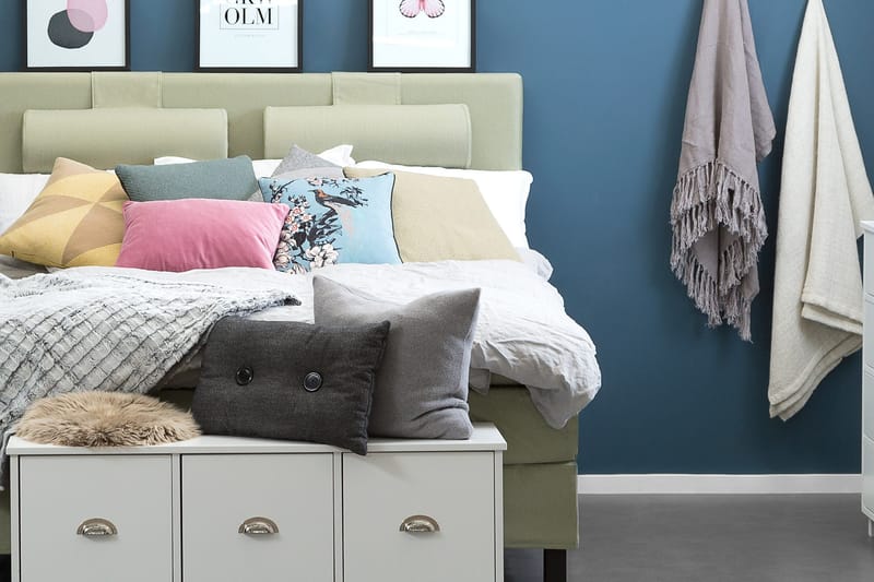 Lucky Sänggavel Slät 150 cm - Grön - Möbler - Sovrum - Sänggavlar