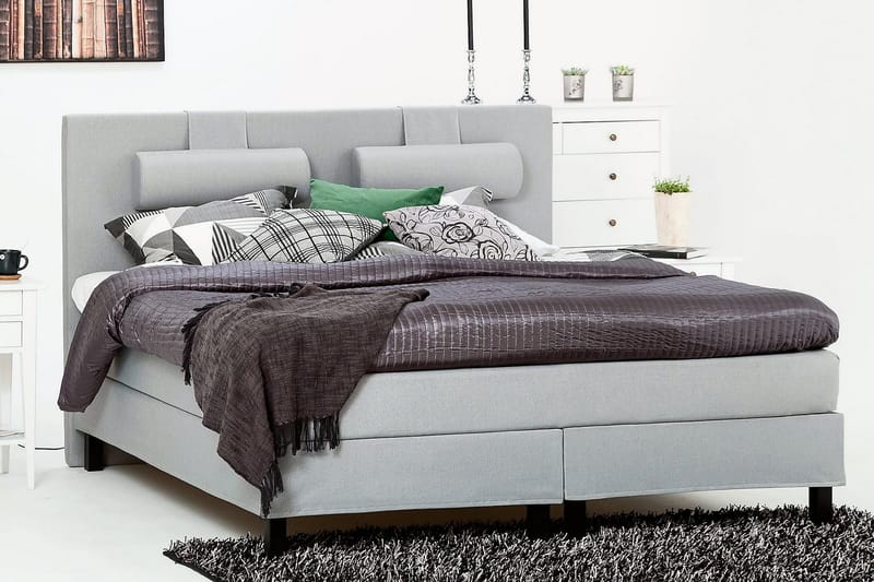 Lucky Sänggavel Slät 150 cm - Mellangrå - Möbler - Sovrum - Sänggavlar