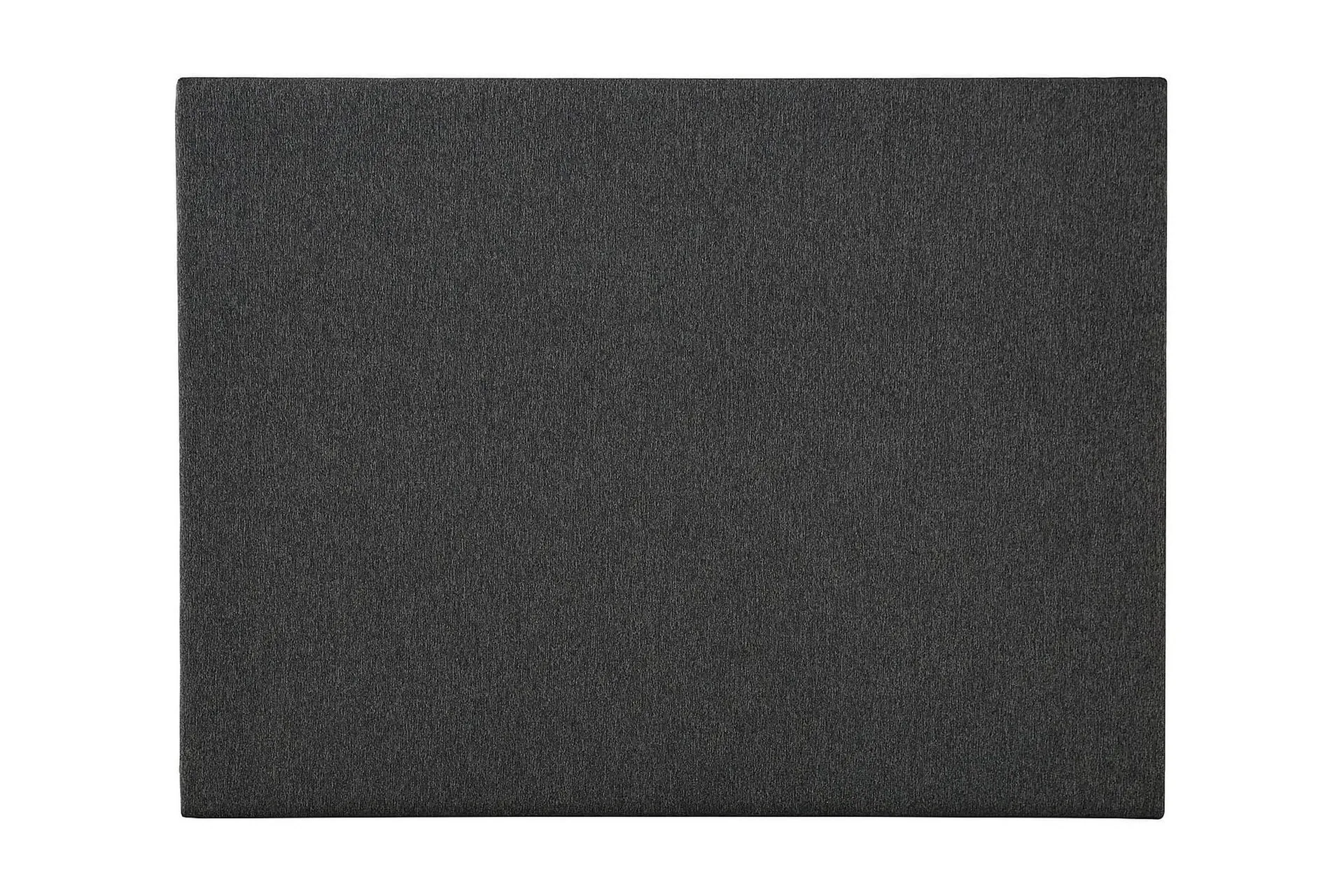 lucky sänggavel slät 160 cm - svart/grå