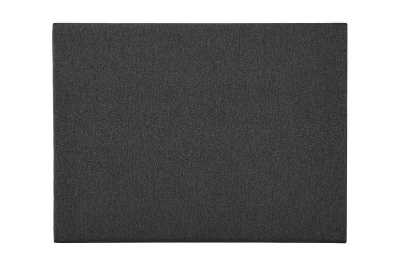 Lucky Sänggavel Slät 160 cm, Svart/Grå