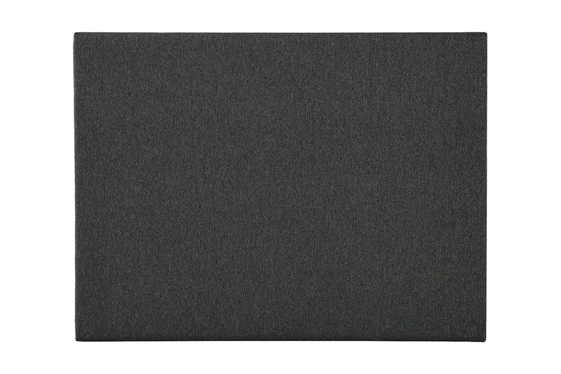 Lucky Sänggavel Slät 160 cm, Svart/Grå