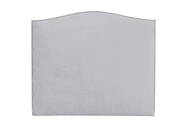 Malta Sänggavel 180 cm, Ljusgrå/Sammet