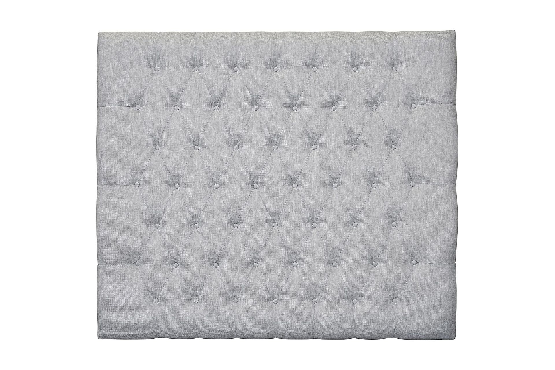 meja diamant sänggavel 140x120 - ljusgrå