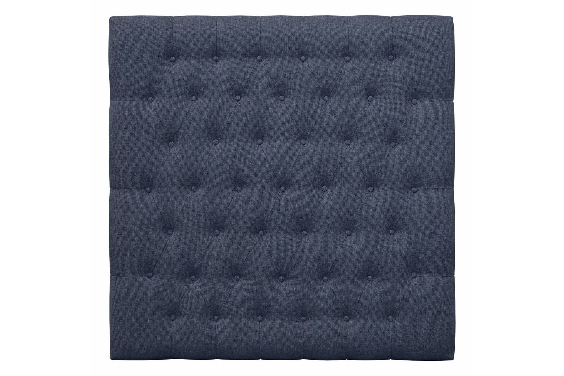 meja diamant sänggavel 140x120 - mörkblå