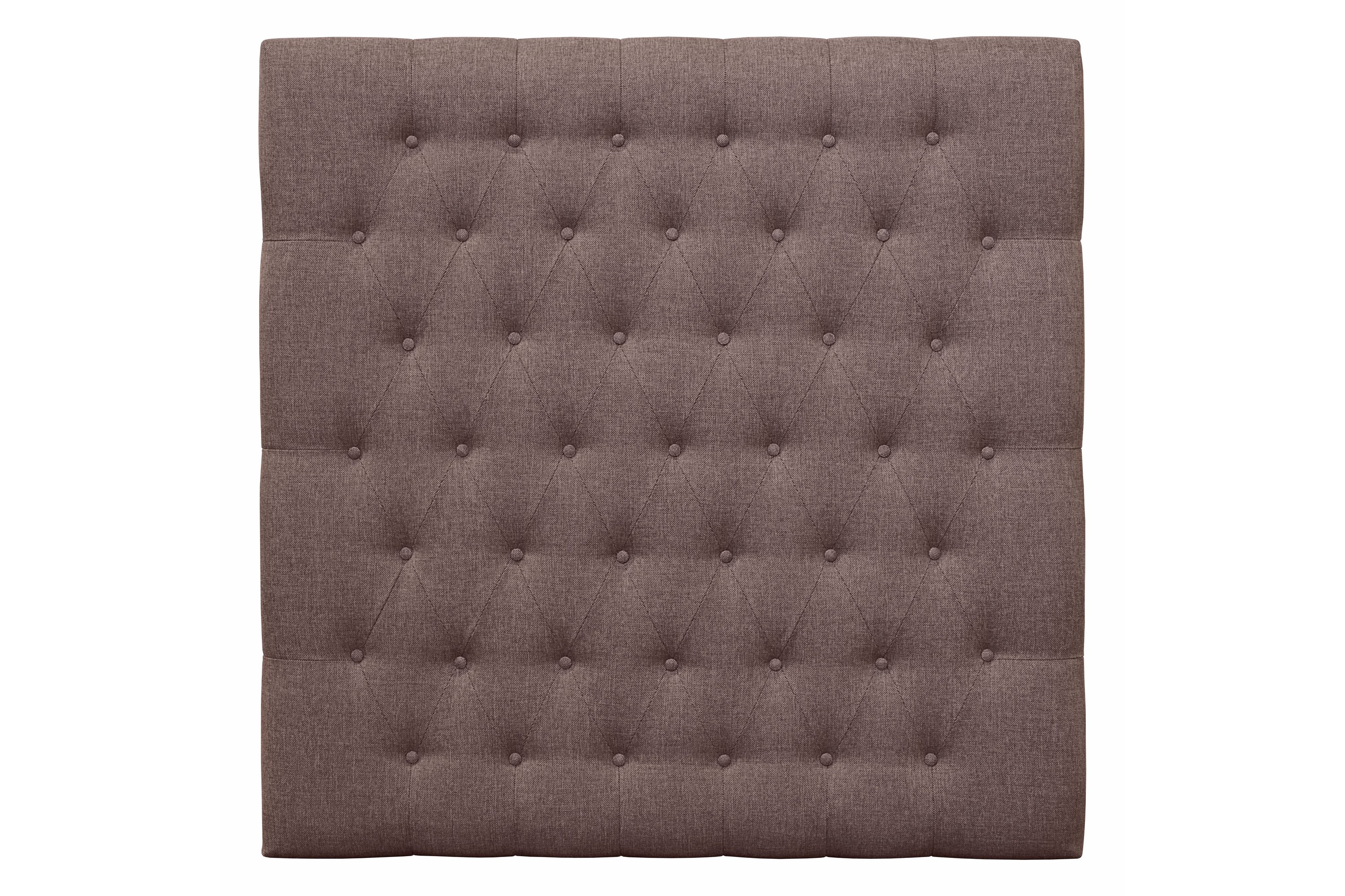 meja diamant sänggavel 140x120 mörkbrun -