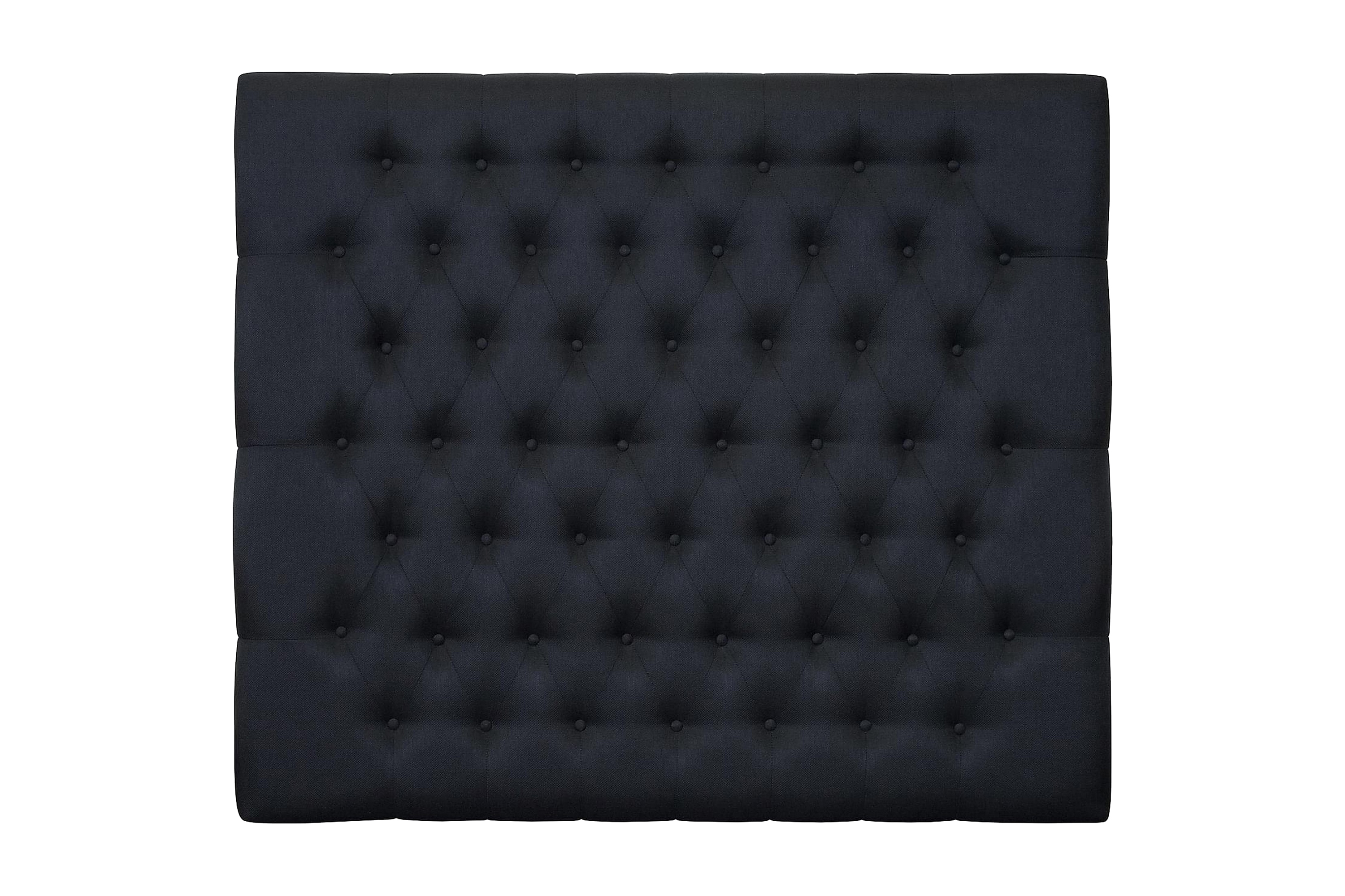 meja diamant sänggavel 140x120 svart -