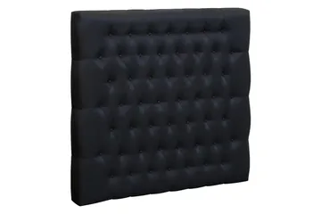 Meja Diamant Sänggavel 140x120 - Svart - Möbler - Sovrum - Sänggavlar