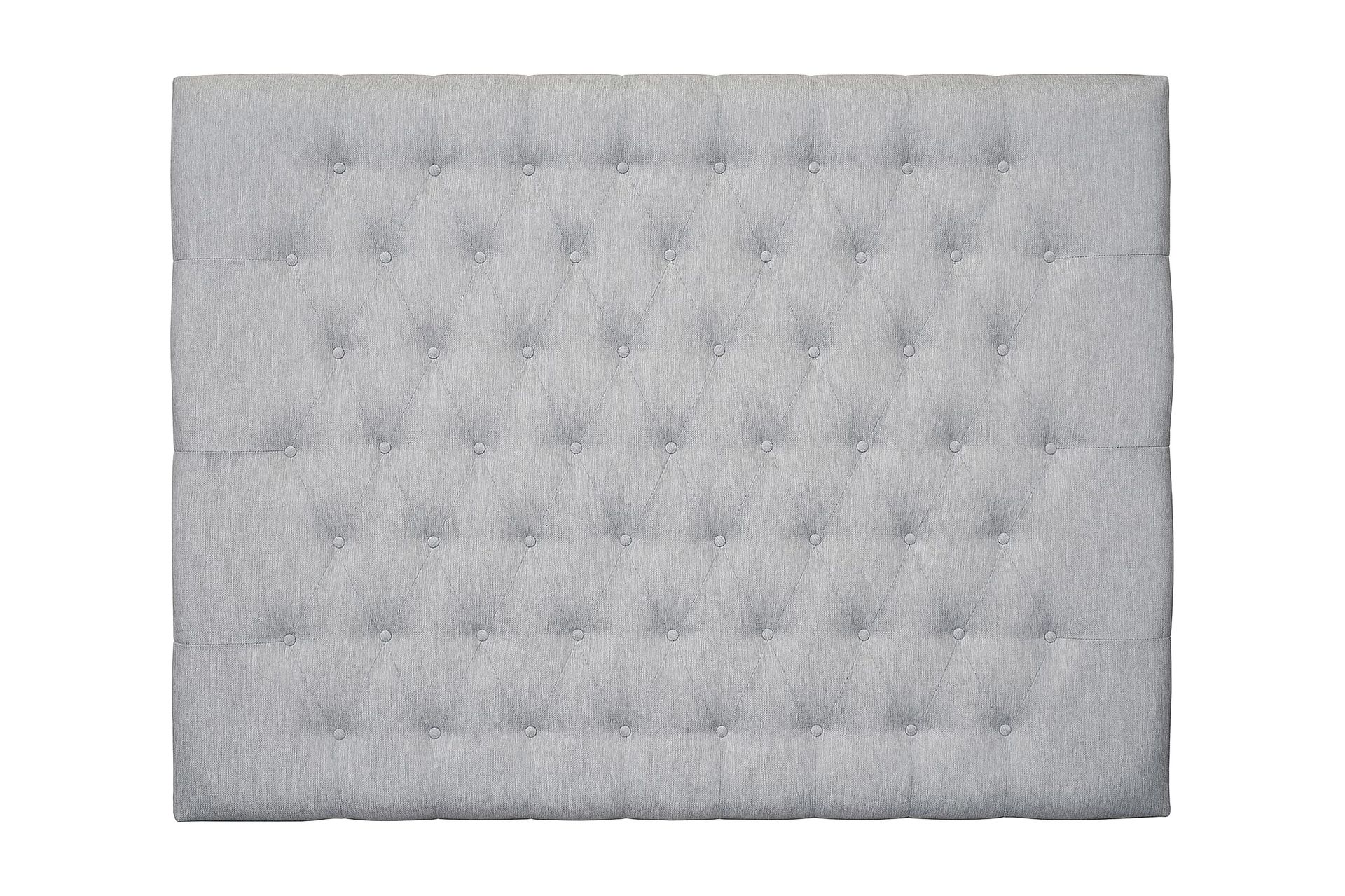 meja diamant sänggavel 160x120 - ljusgrå