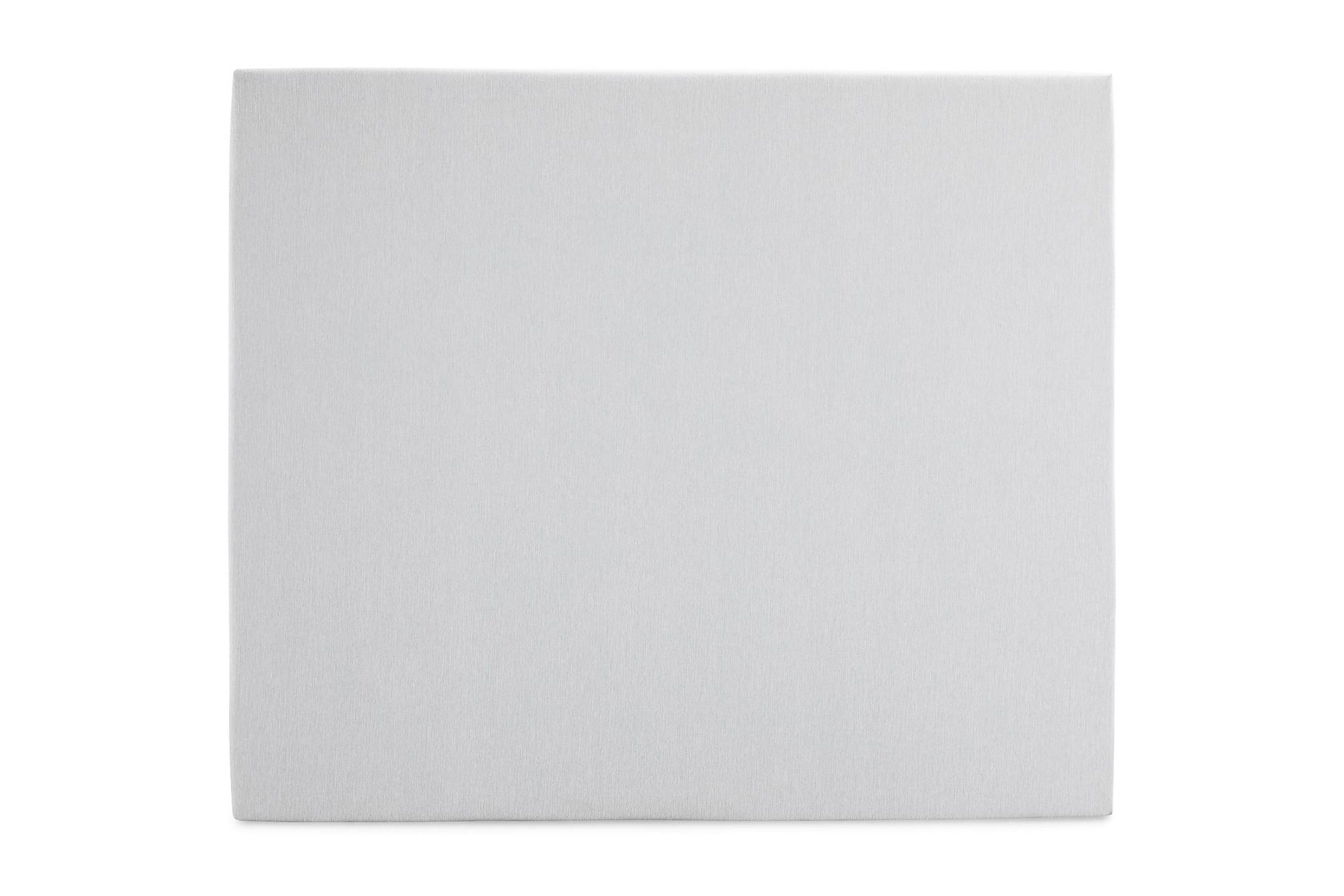 meja sänggavel 120x120 - ljusgrå