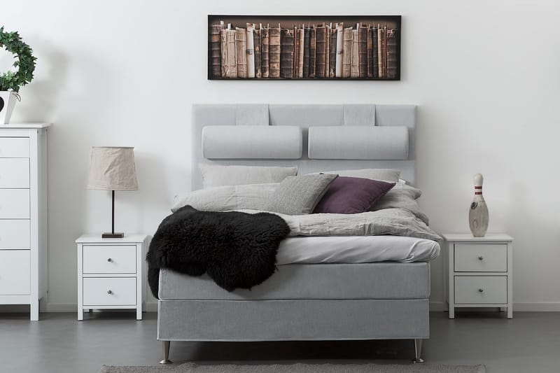 Meja Sänggavel 140x120 - Ljusgrå - Möbler - Sovrum - Sänggavlar