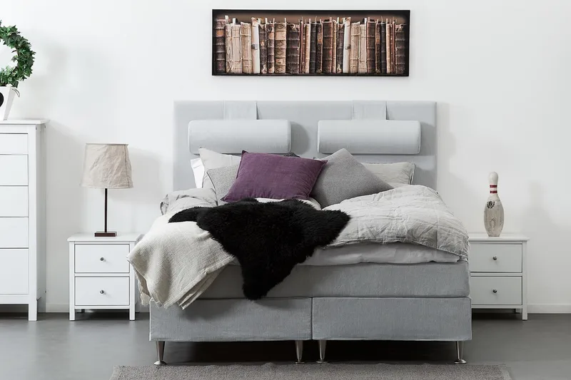 Meja Sänggavel 160x120 - Ljusgrå - Möbler - Sovrum - Sänggavlar