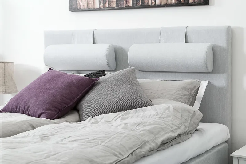 Meja Sänggavel 180x120 - Ljusgrå - Möbler - Sovrum - Sänggavlar