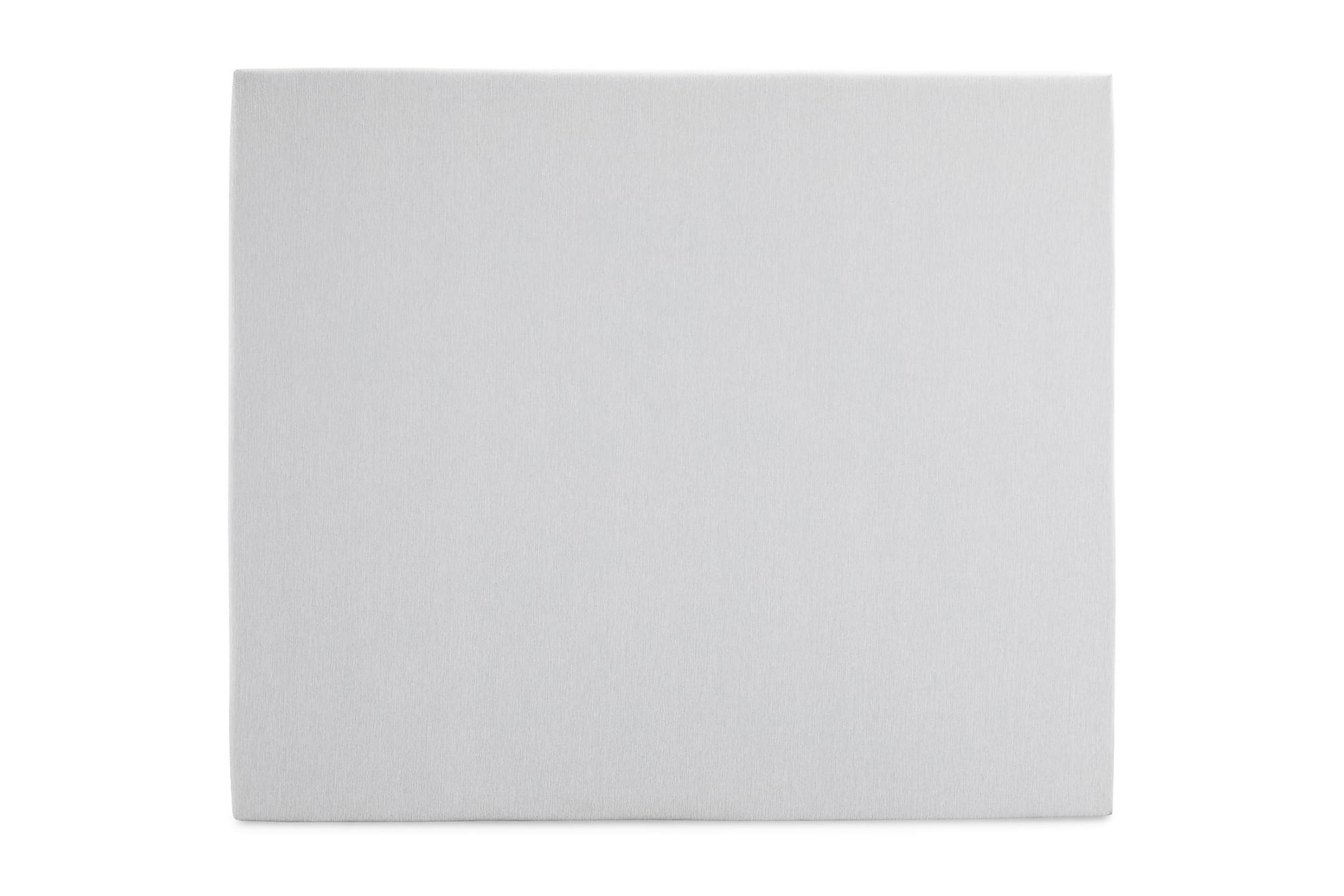 meja slät sänggavel 120x120 ljusgrå -