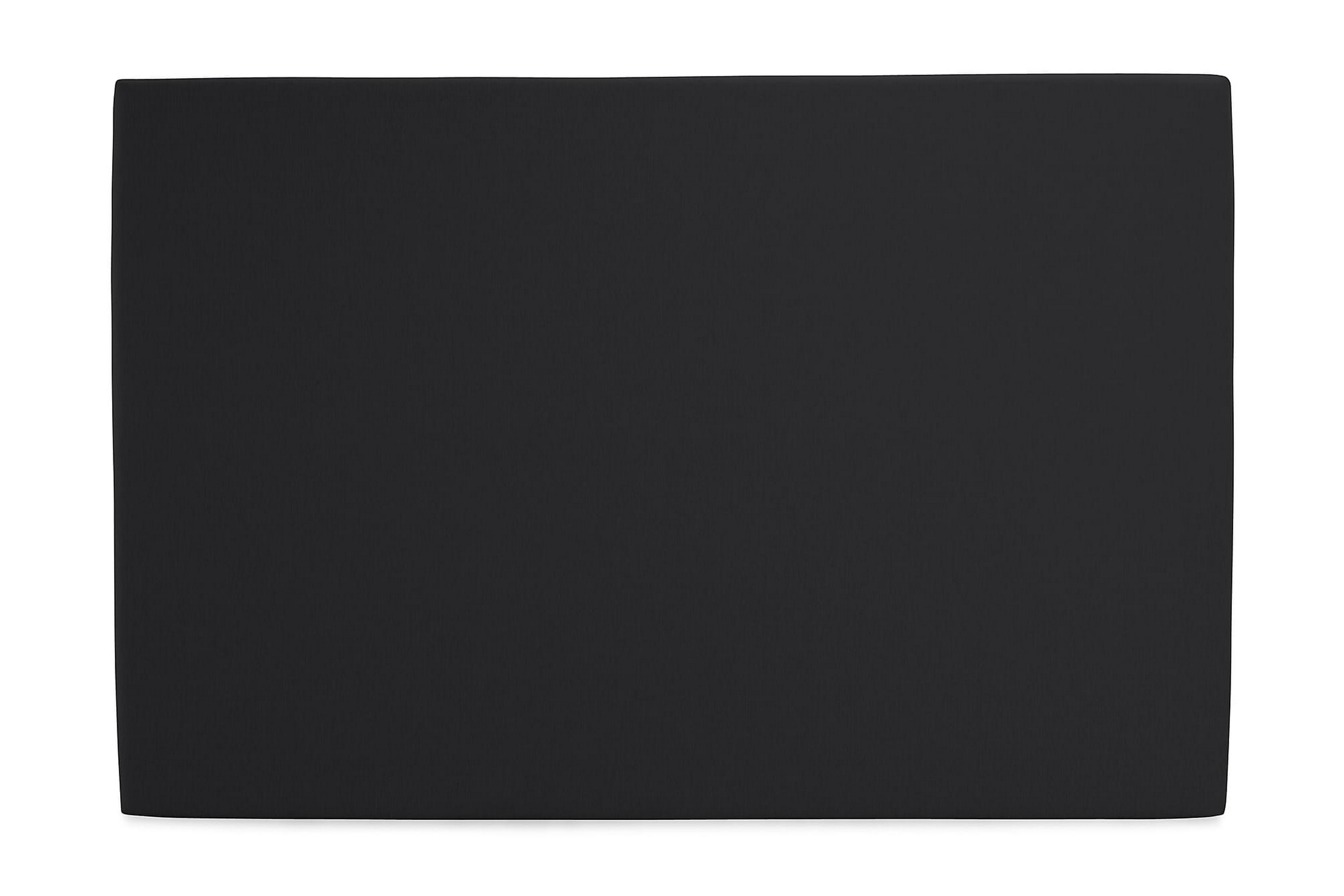 meja slät sänggavel 180 svart -