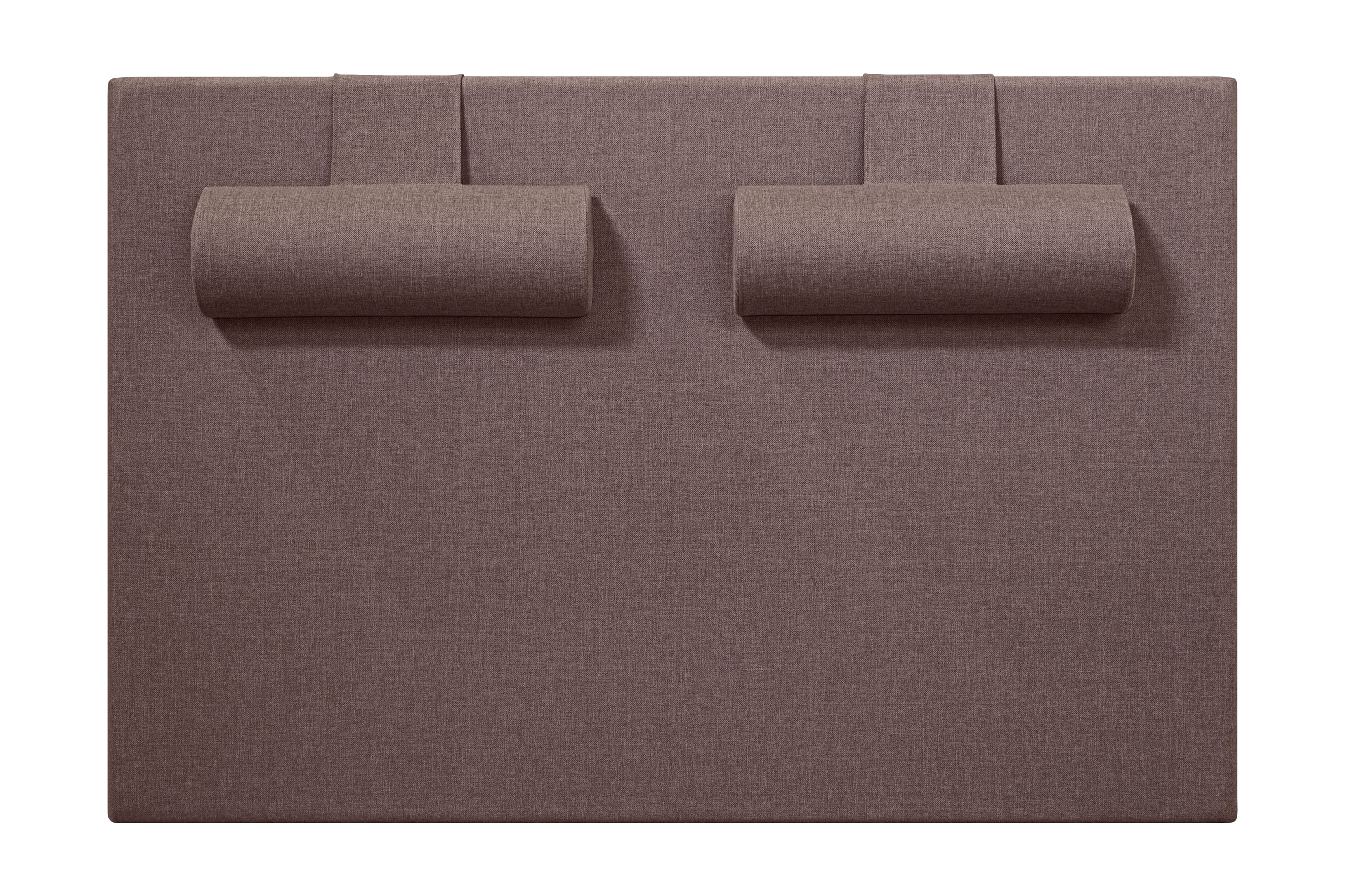 meja slät sänggavel 180x120 mörkbrun -