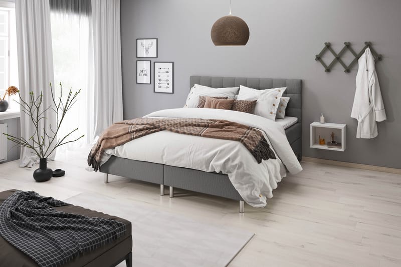 Montana Sänggavel 90 cm - Grå - Möbler - Sovrum - Sänggavlar
