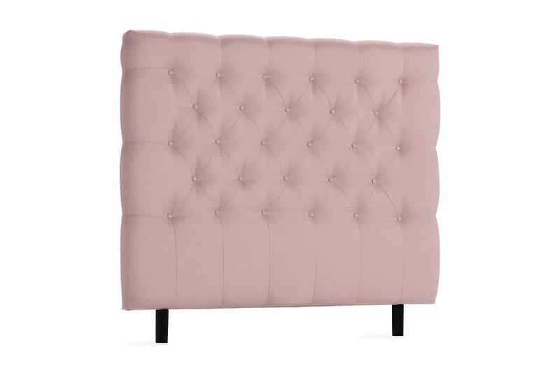 NAZAMA Djuphäftad gavel 120 Rosa - Möbler - Sovrum - Sänggavlar
