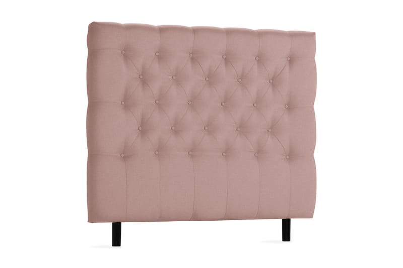 NAZAMA Djuphäftad gavel 140 Rosa - Möbler - Sovrum - Sänggavlar