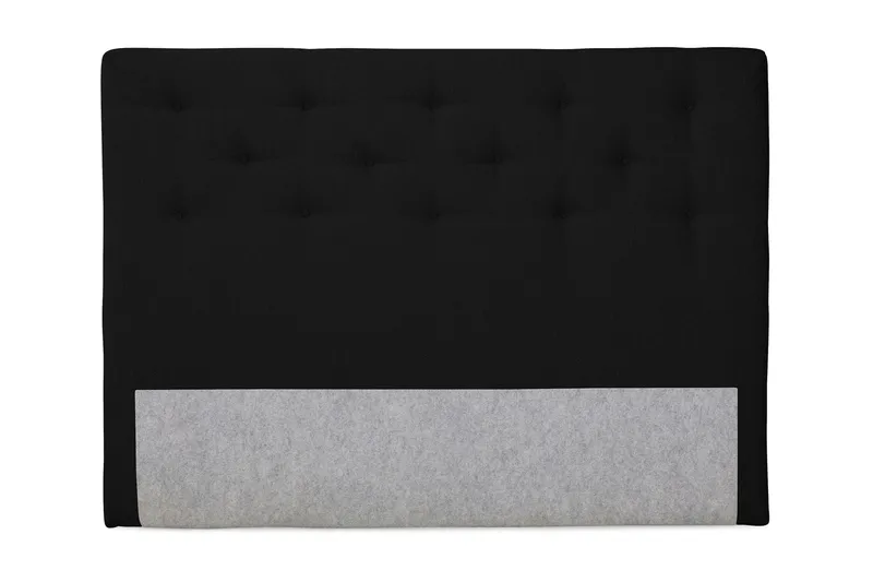 Nice Deluxe Sänggavel 140 cm, Svart