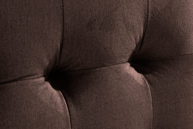 NOVELLA Sänggavel 180 Square Brun - Möbler - Sovrum - Sänggavlar
