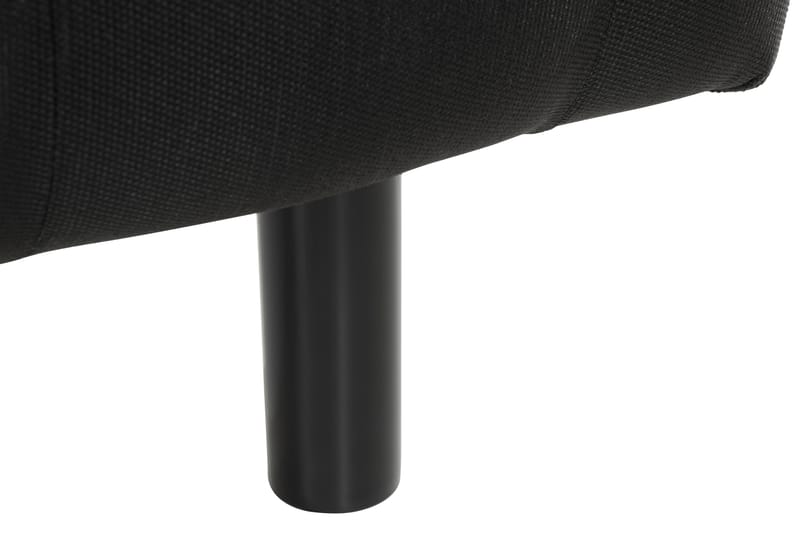 NOVELLA Sänggavel Djuphäftad 140 cm Svart - Möbler - Sovrum - Sänggavlar