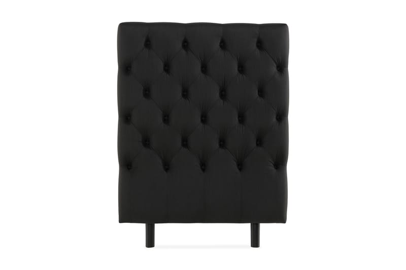 NOVELLA Sänggavel Djuphäftad 90 cm Svart - Möbler - Sovrum - Sänggavlar