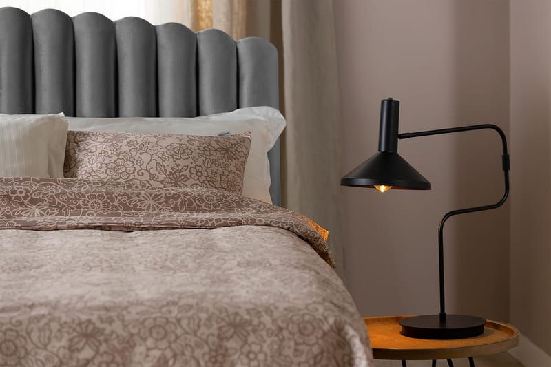 NUTAK Sänggavel 120 cm Sammet Mörkgrå - Möbler - Sovrum - Sänggavlar