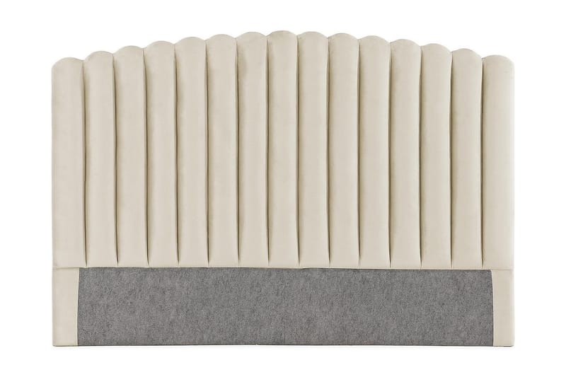 NUTAK Sänggavel 180 cm Sammet Beige - Möbler - Sovrum - Sänggavlar
