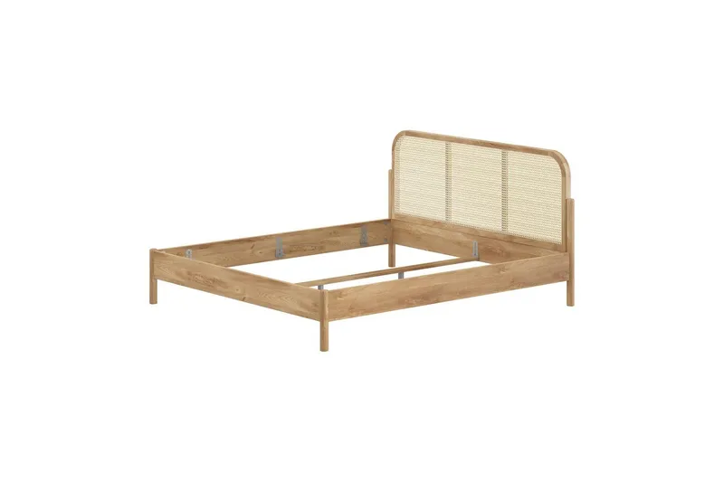 Sänggavel Oliv Rotting 180x200 cm, 180x200 cm