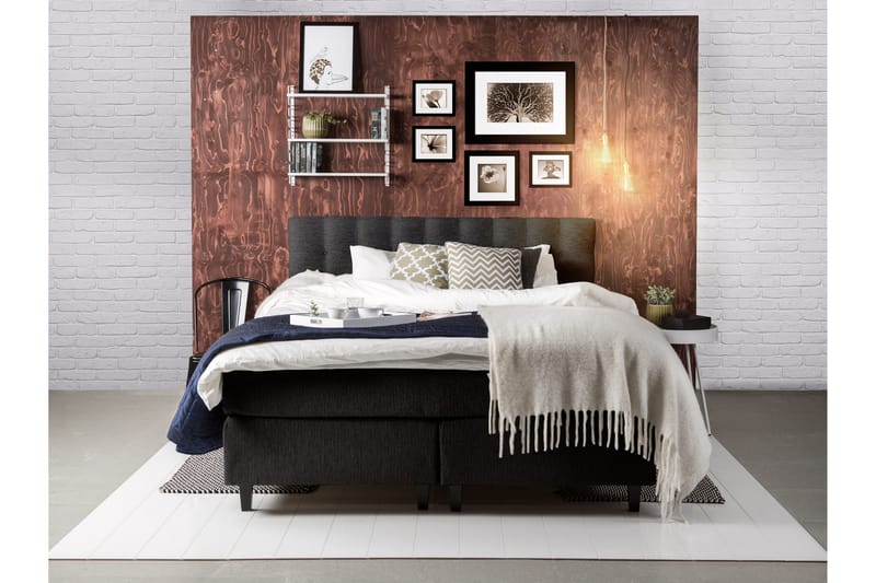 Pascale Sänggavel 180 cm - Svart - Möbler - Sovrum - Sänggavlar