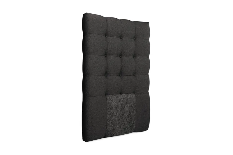 Royal Sänggavel med Rutor 90 cm - Mörkgrå - Möbler - Sovrum - Sänggavlar