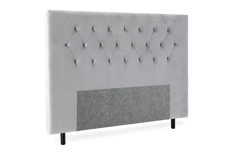 Royal Velvet Sänggavel 160 cm - Ljusgrå - Möbler - Sovrum - Sänggavlar