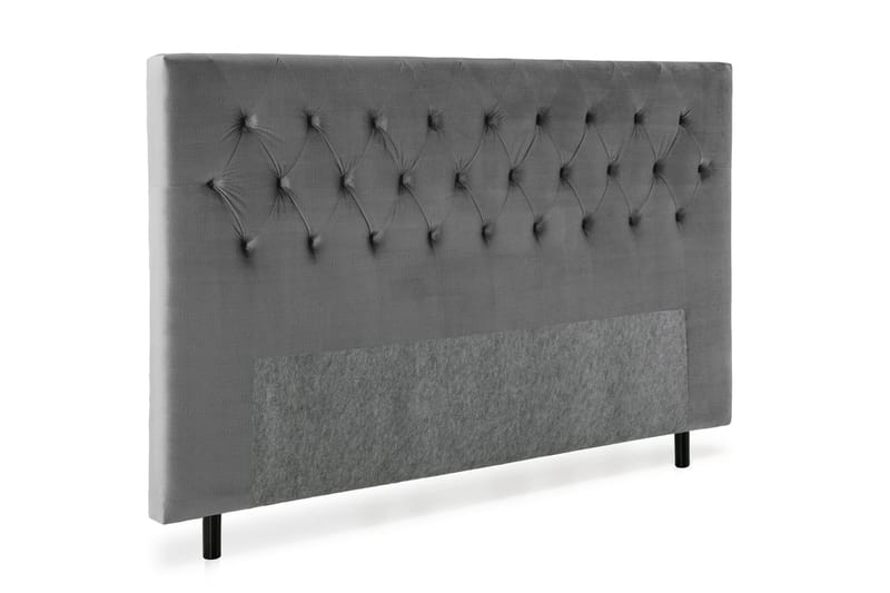 Royal Velvet Sänggavel 160 cm - Mörkgrå - Möbler - Sovrum - Sänggavlar