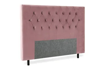 Royal Velvet Sänggavel 160 cm - Rosa - Möbler - Sovrum - Sänggavlar