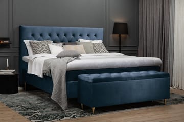 Royal Velvet Sänggavel 180 cm - Mörkblå - Möbler - Sovrum - Sänggavlar