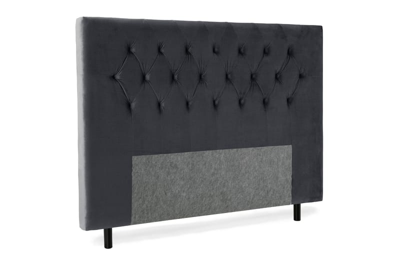 Royal Velvet Sänggavel 180 cm - Svart - Möbler - Sovrum - Sänggavlar