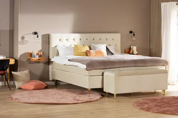 Royal Velvet Sänggavel 210 cm - Beige - Möbler - Sovrum - Sänggavlar
