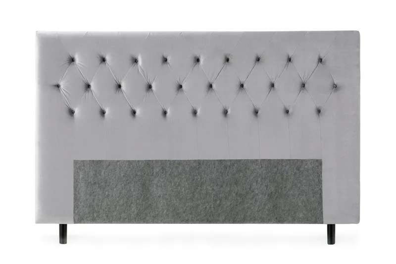 Royal Velvet Sänggavel 210 cm - Ljusgrå - Möbler - Sovrum - Sänggavlar