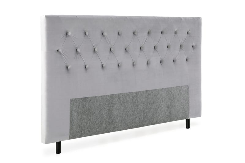 Royal Velvet Sänggavel 210 cm - Ljusgrå - Möbler - Sovrum - Sänggavlar
