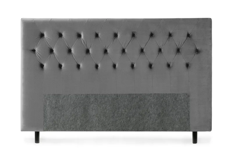 Royal Velvet Sänggavel 210 cm, Mörkgrå